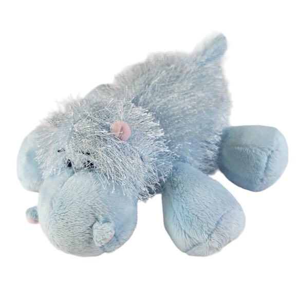 Webkinz Blue Hippo Plush Ganz Stuffed Animal No Code Hippopotamus - Picture 1 of 16